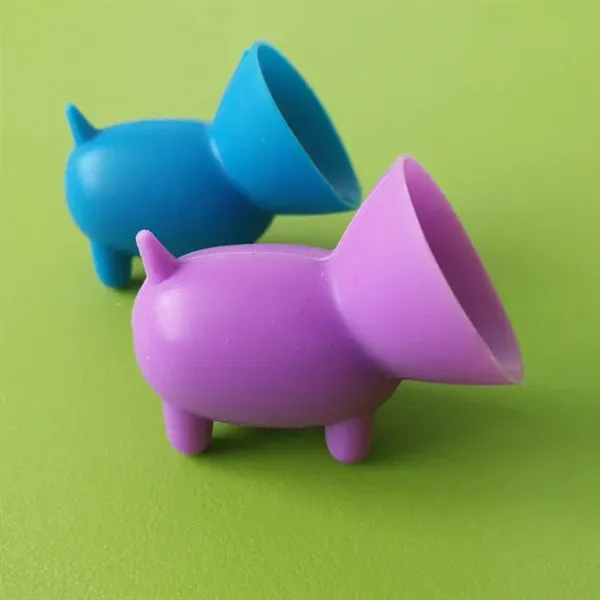 Silicone Pig Smart phone Holder