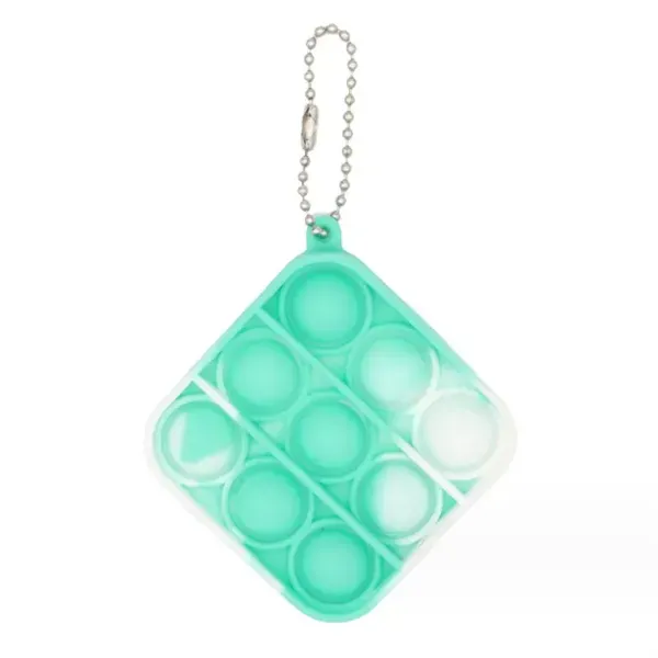 Push Bubble Sensory Fidget Toys Keychains
