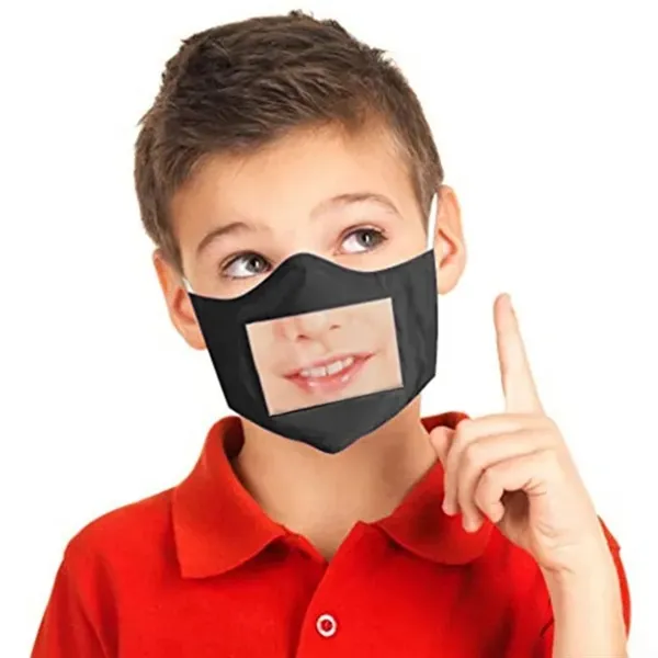 Reusable Mouth Visible Protective Clear Face Mask