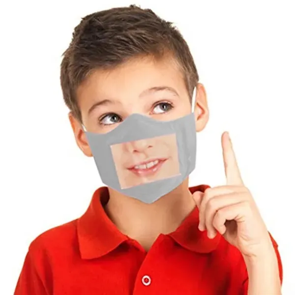 Reusable Mouth Visible Protective Clear Face Mask