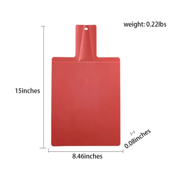 Plastic Foldable Cutting Board With Handle