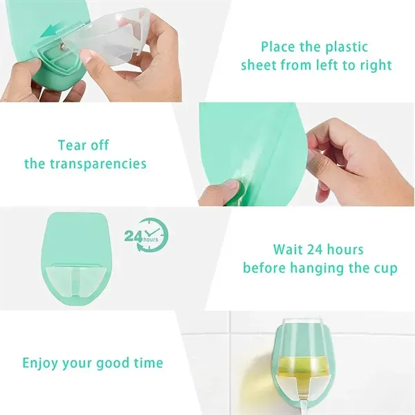 Shower Wine Glass Holder