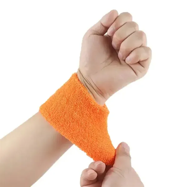 Athletic Cotton Terry Cloth WristBand