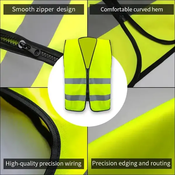 Adult Unisex Reflective Safety Vest