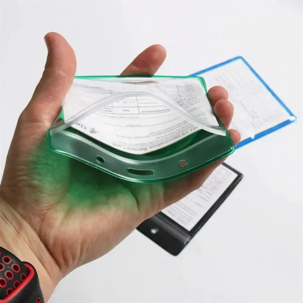 Colourful CDC Vaccination Card Holder PVC Protective Case