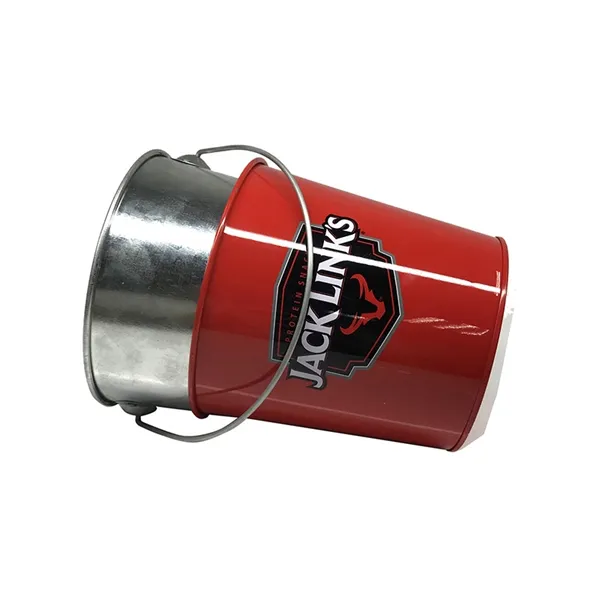 galvanized metal ice bucket for beer, wine, champagne