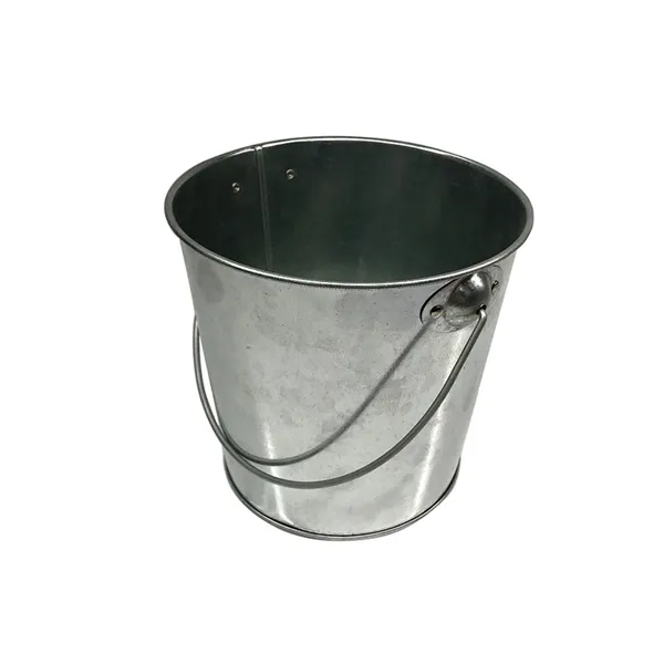 galvanized metal ice bucket for beer, wine, champagne