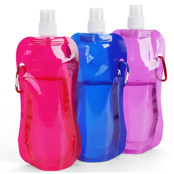 fold-flat reusable water bottle