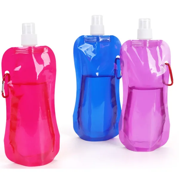 fold-flat reusable water bottle