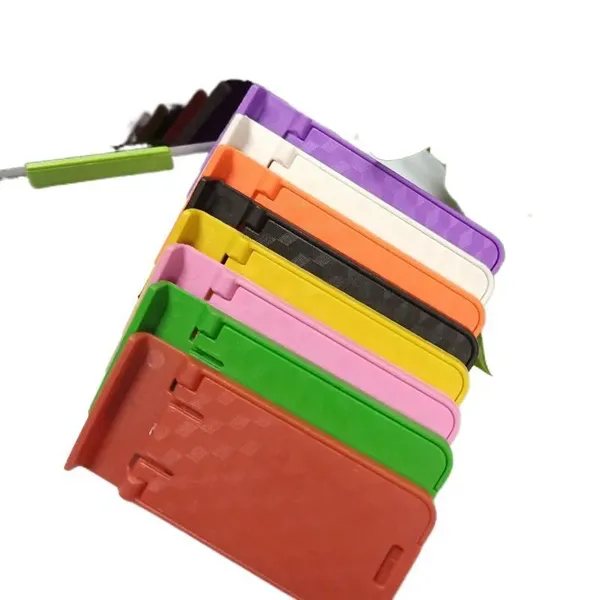Lazy desktop plastic multi-file folding phone stand