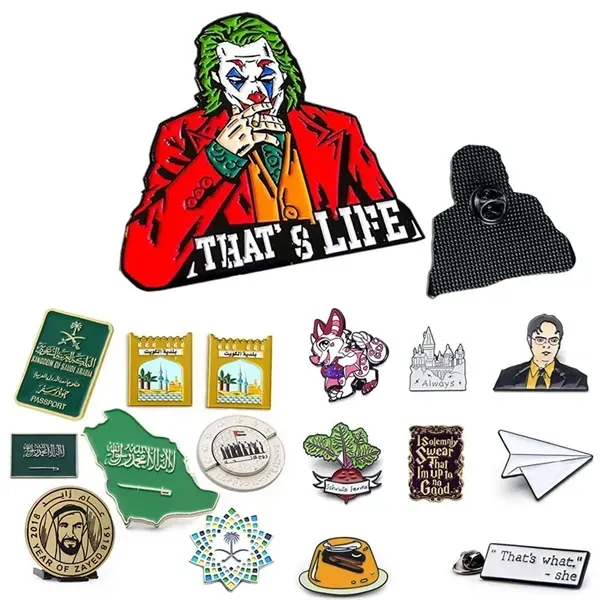 Custom Shape Metal Lapel Pins and Badge