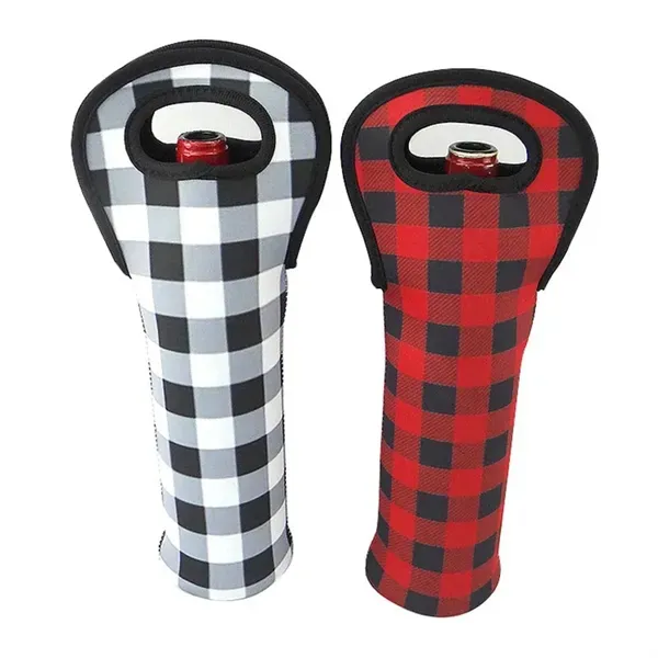 Silkscreened Wine Bottle Cooler