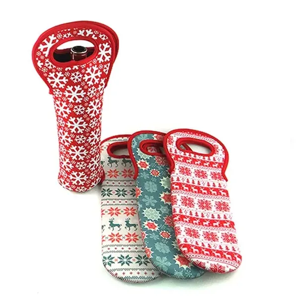 Silkscreened Wine Bottle Cooler