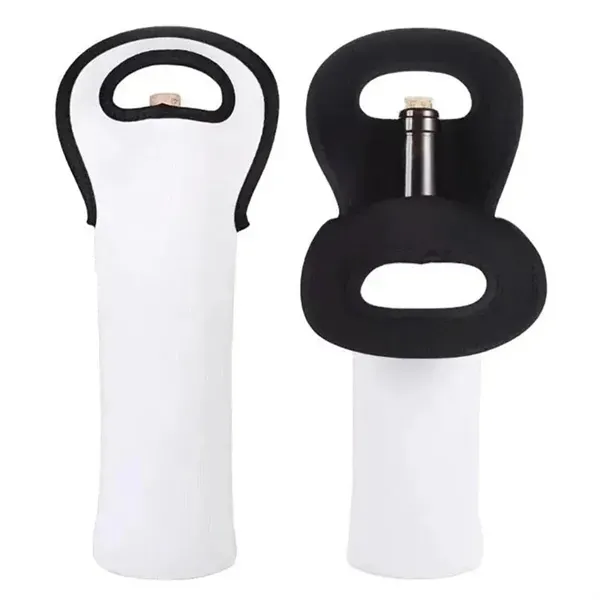 Silkscreened Wine Bottle Cooler