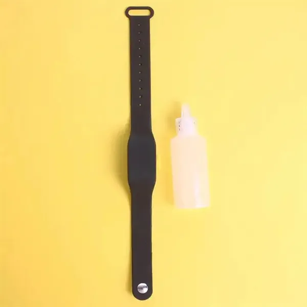 Wristband Hand Sanitizer Dispenser Set with Bottle