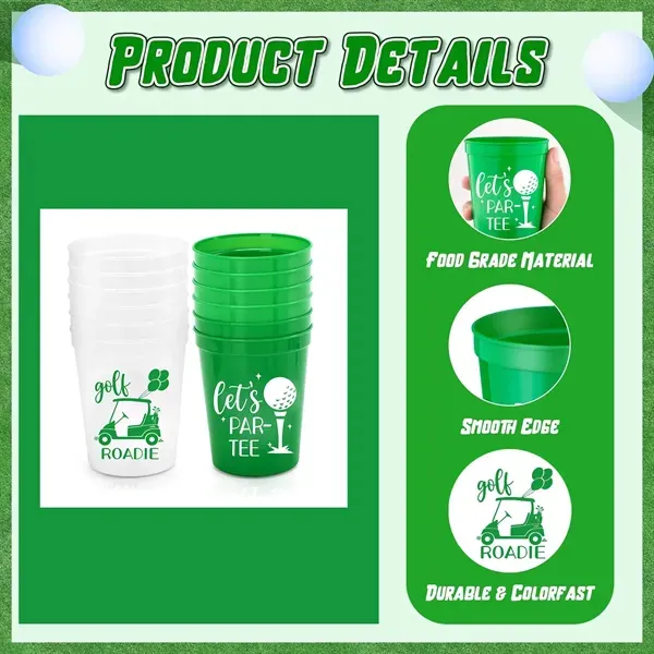 16 oz reusable plastic cup