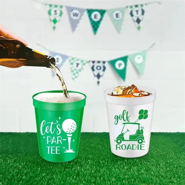 16 oz reusable plastic cup