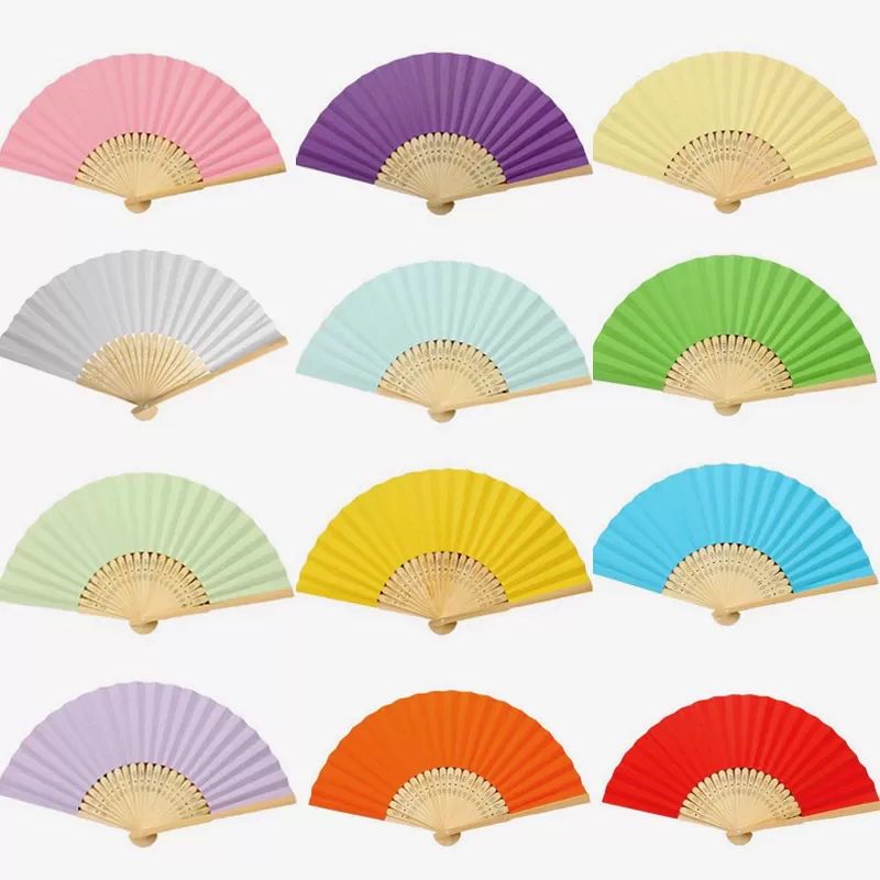 Handmade Bamboo Folding Fans