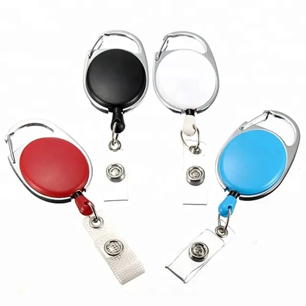 Retractable Badge Reel with Plastic Top