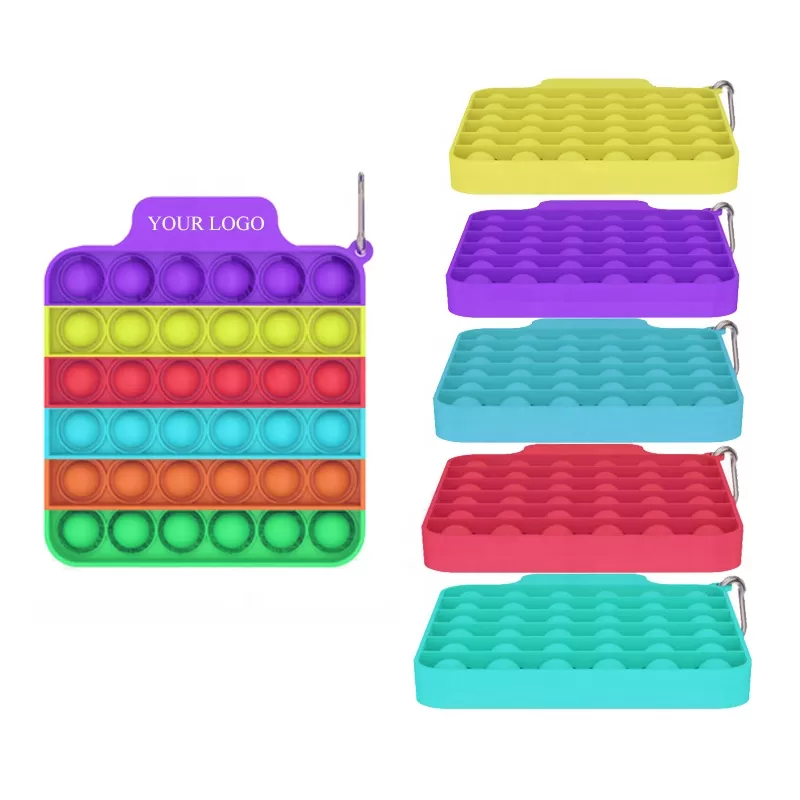 Push Pop Square Stress Reliever Game