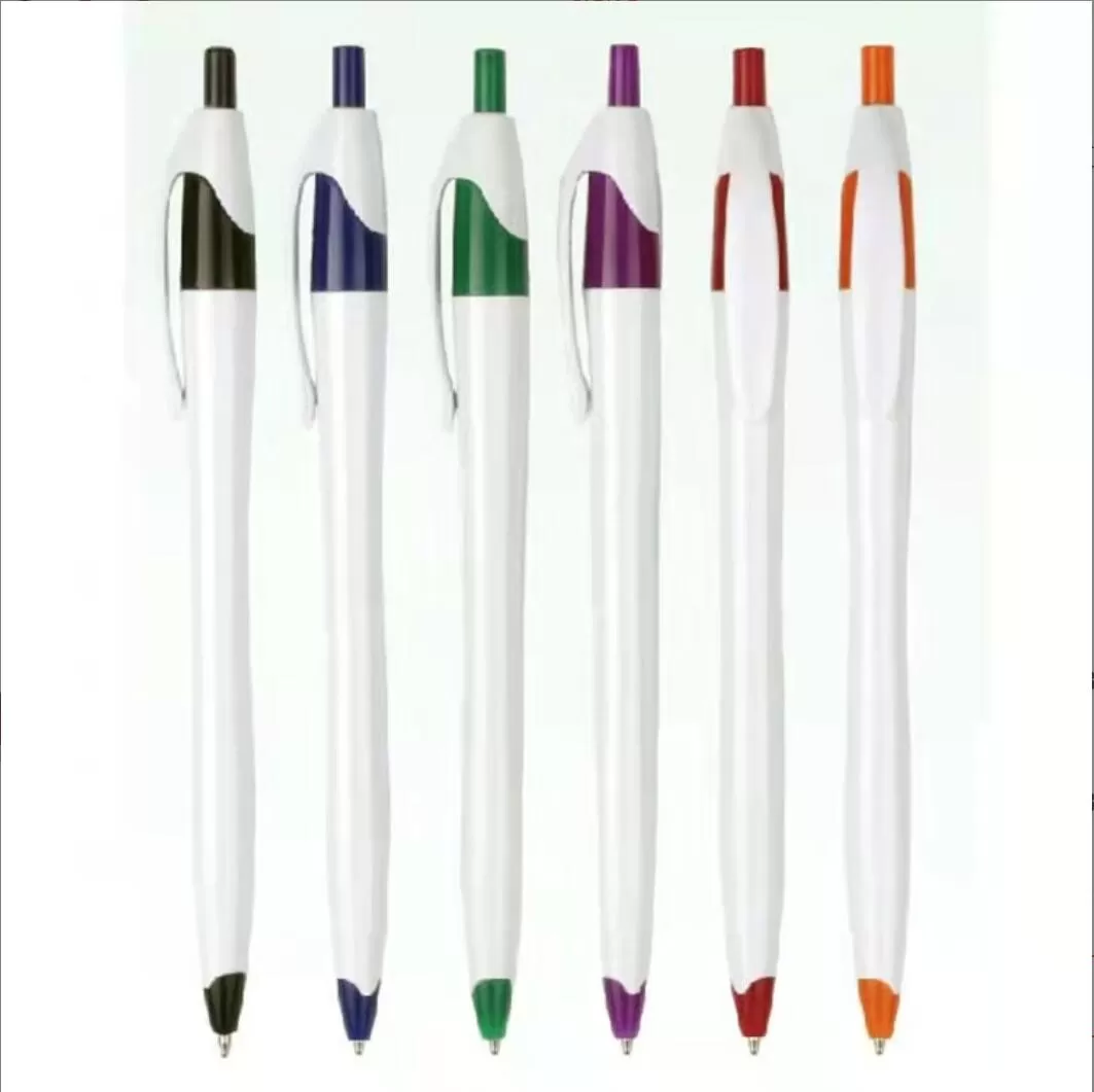 White Click Pen