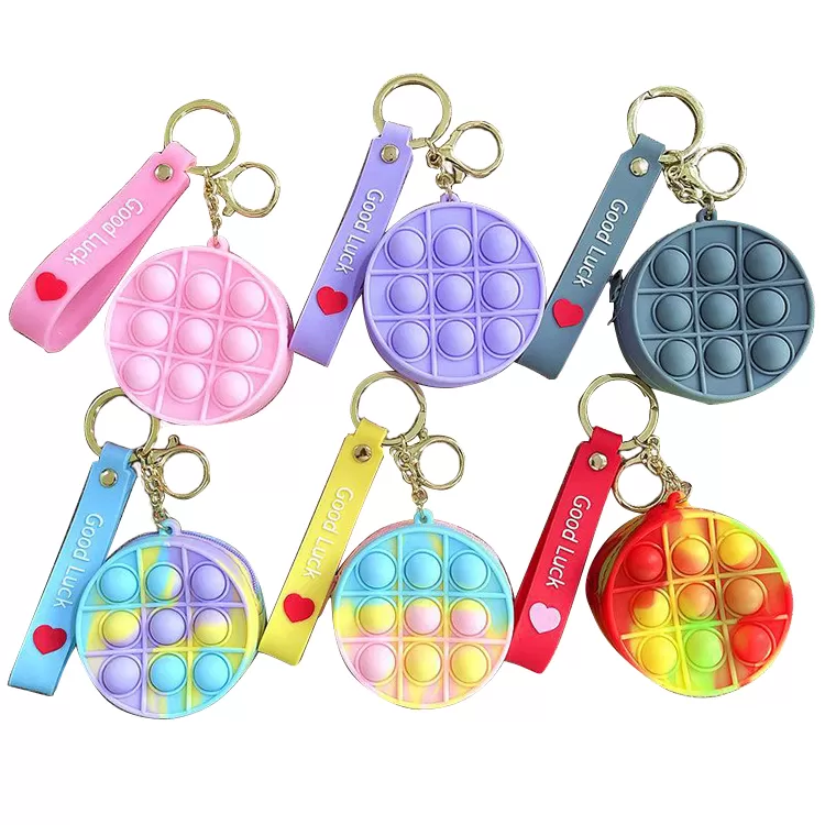 Silicone Figetget Mini Bag Coin Purse