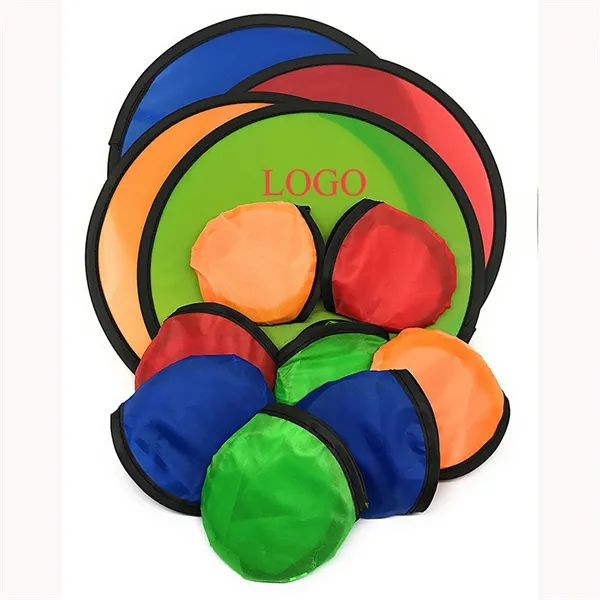 Foldable Pocket Flyer Disc with logo