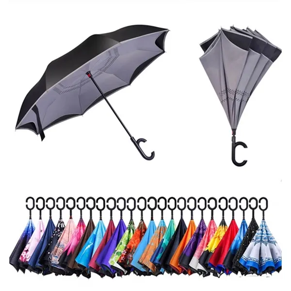 Umbrella with C-Shaped Handle