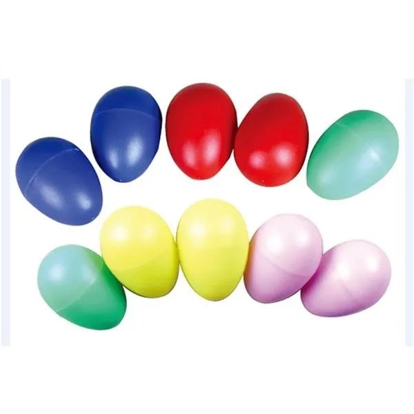 Plastic Musical Egg Shakers /Egg Maracas Noise Maker