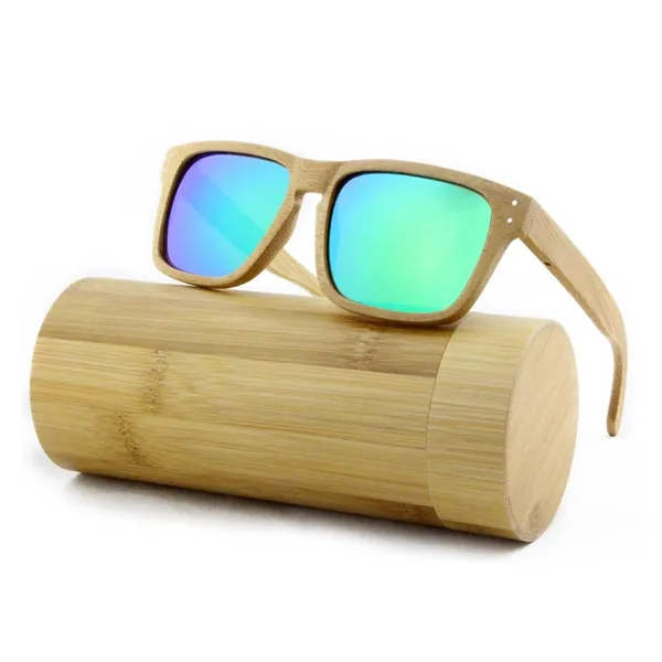 Bamboo Sunglasses with Case