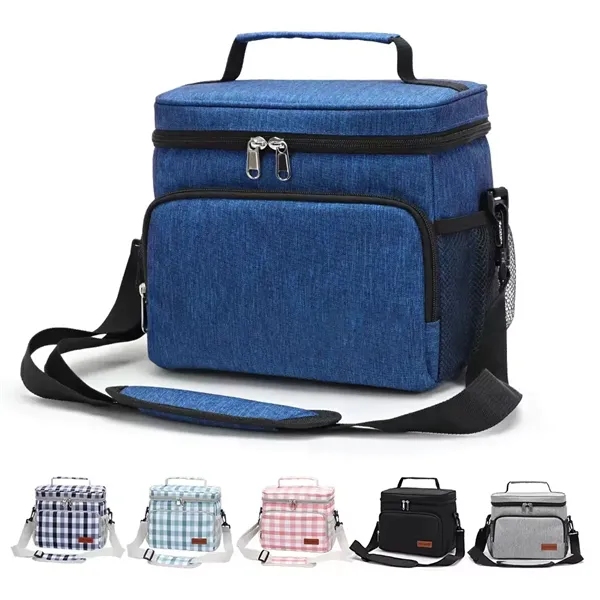 Insulated Outdoor Lunch Cooler Tote Single Should Strap Bag