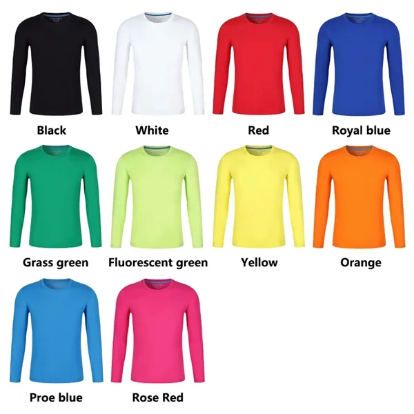 Long Sleeve Moisture Wicking Athletic Shirts