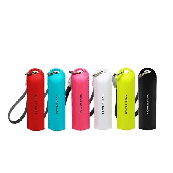 Portable Mini Charger Mobile Power Bank Keychain 2600mah