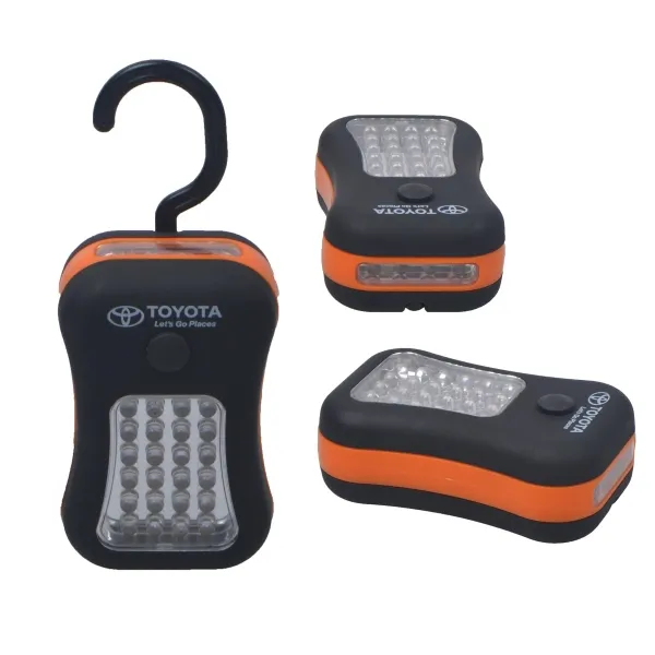 Multi-function emergency light features