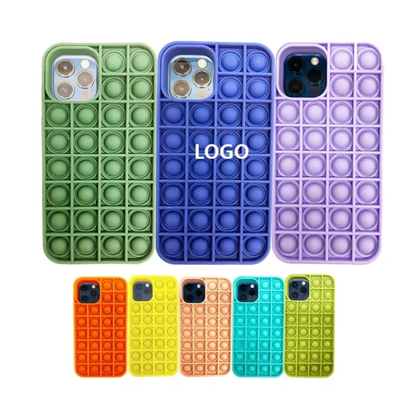 Push Pop Bubble Fidget Sensory Phone Case