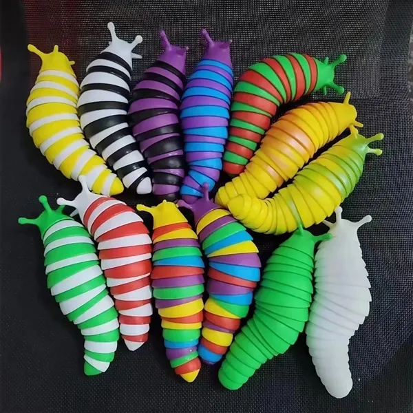 Fidget Slug Decompression Stem Toys