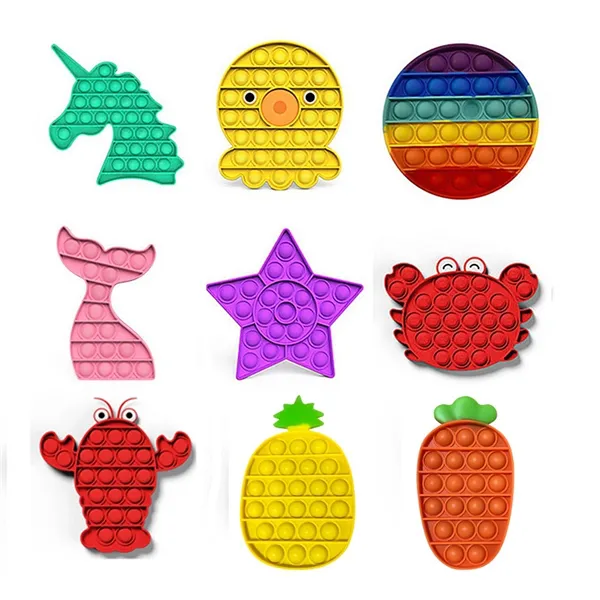 Lobster Shaped Silicone Fingertip Toy