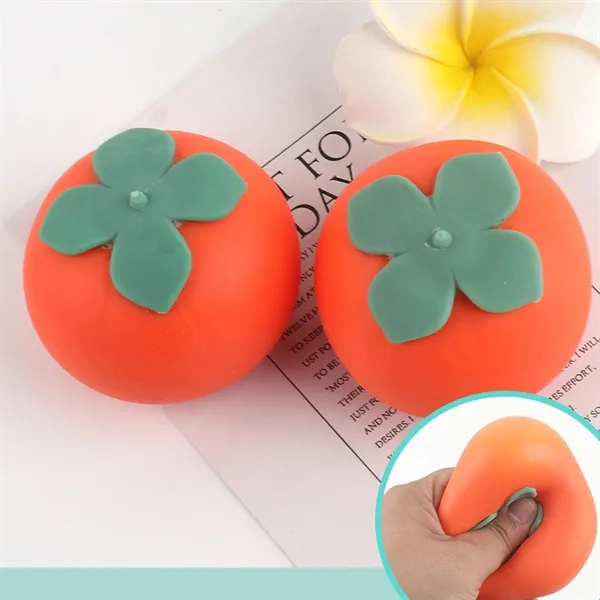 Persimmon Silicone Squeeze Toys
