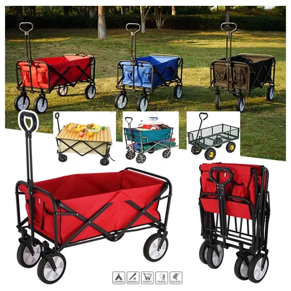 Collapsible Outdoor Garden Utility Cart