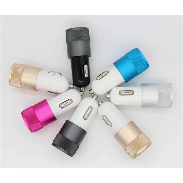 Dual Port Car USB Charger