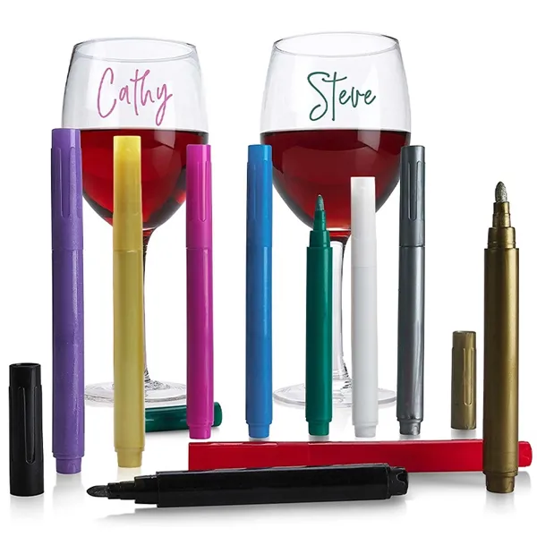 Washable Wine Glass Marker Pen