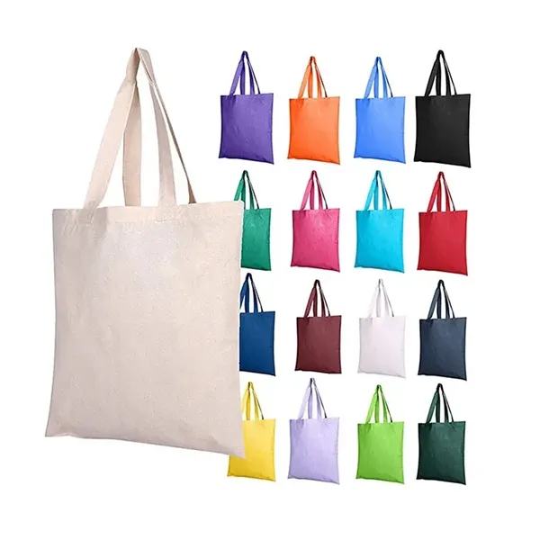 Natural Cotton Canvas Tote Bag