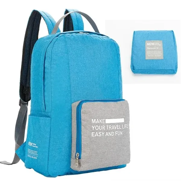 Foldable Travel Bag Water Resistant Nylon Canvas Duffel