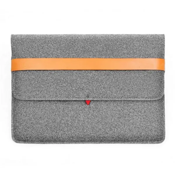 Felt Sleeve Case with pocket for Laptop Tablet