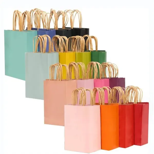 Colored Kraft Bags