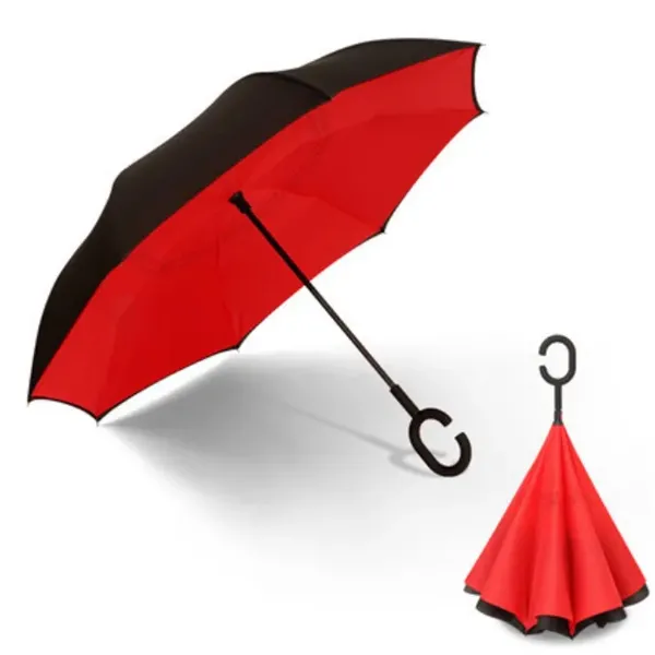 Windproof Magic Color Changing Inverse Umbrellas