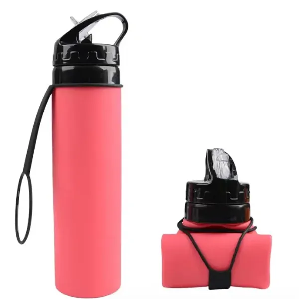 20 oz Silicone Foldable Travel Bottle