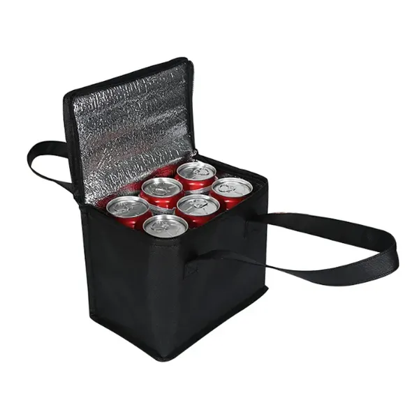 Heathered Non-Woven Cooler Lunch Bag
