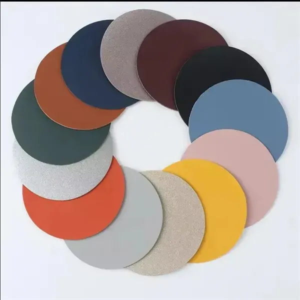 Round Leather Coaster