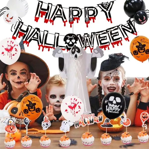 Halloween Balloons Set